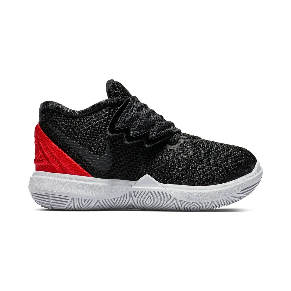 Nike Kyrie 5 Bred (TD) University Red/Black-Pure Platinum (AQ2459-600)