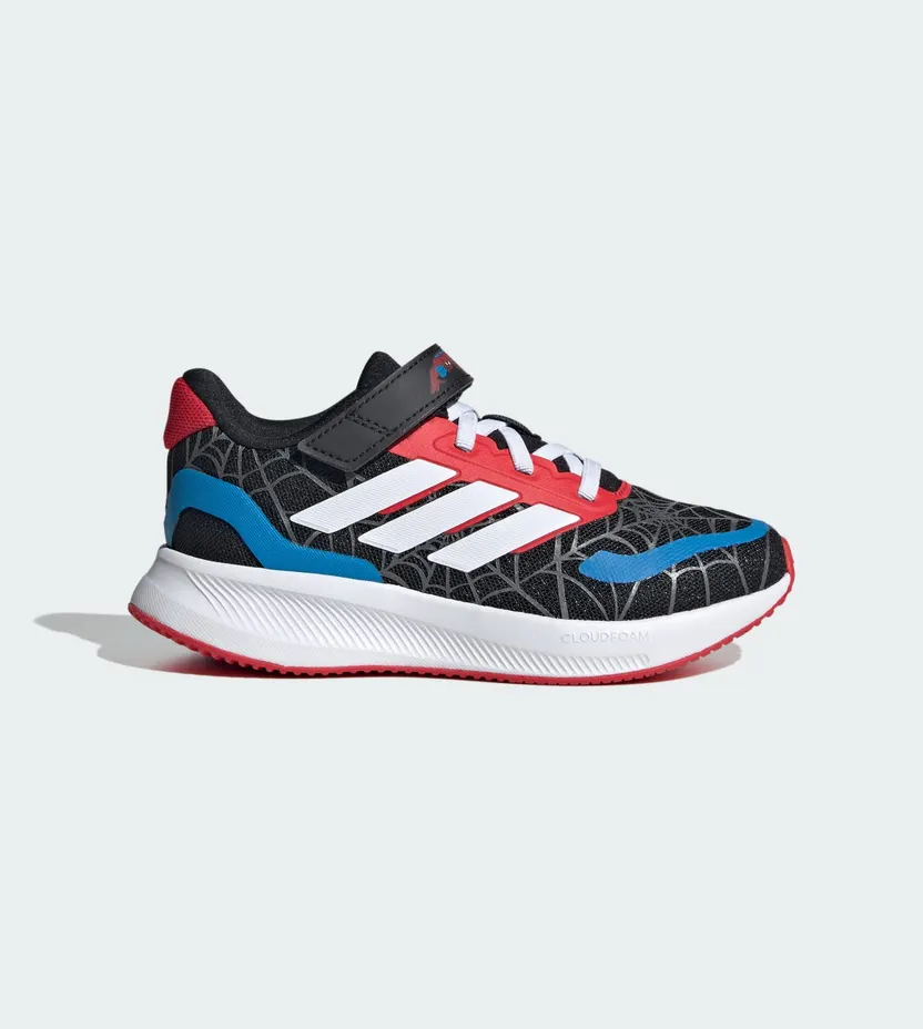Adidas adidas Marvel Spider-man Runfalcon Kids Core Black / Cloud White / Pure Ruby (JR5660)