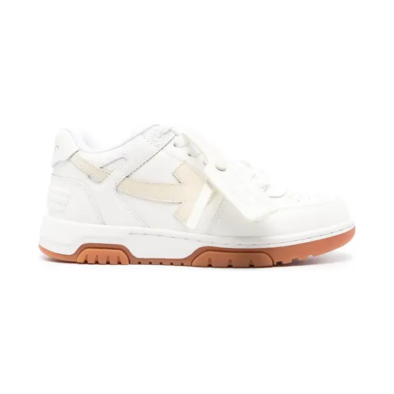 Off-White Out Of Office leren “White” (OWIA259C99LEA0100161)