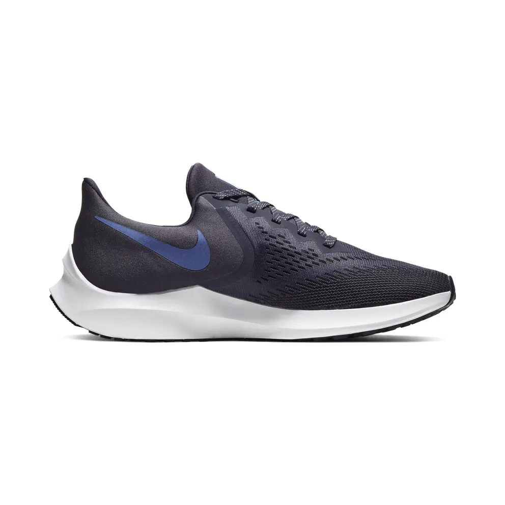 Nike Zoom Winflo 6 ‘Mountain Blue’ “Gridiron / Black / Vast Grey / Mountain Blue” (AQ7497-009)