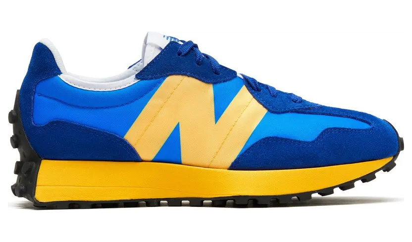 New Balance 327 Blue Yellow (2020) (MS327CLB)