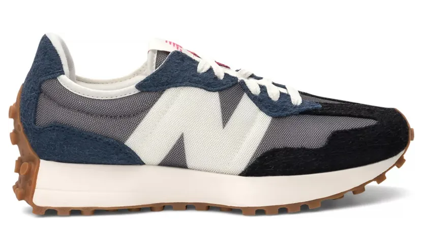 New Balance 327 Grey Navy Black (2020) (MS327SFB)