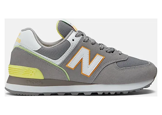 New Balance 574 Grau/Gelb (WL574CM2)