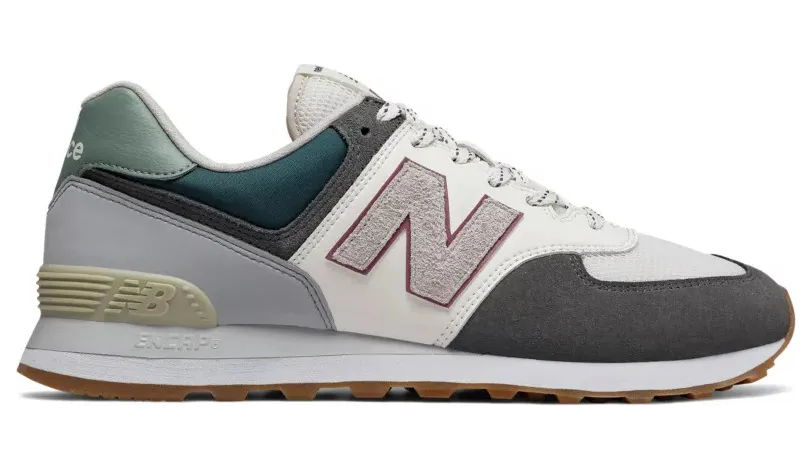 New Balance 574 Grey Cream Mint Green (ML574NFU)