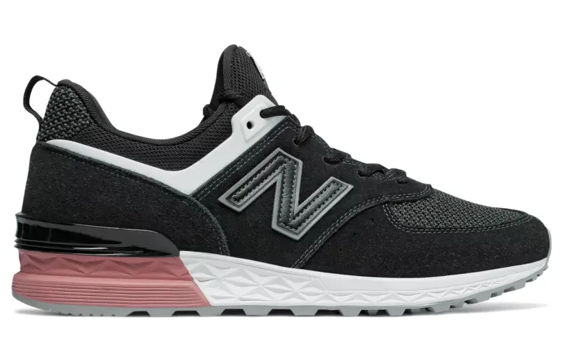 New Balance 574 Sport Black Dusty Peach (MS574STK)