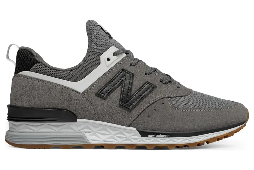 New Balance 574 Sport Grey Black Gum (MS574FBC)