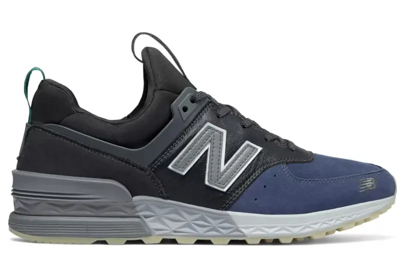 New Balance 574 Sport Mita Black Blue Grey (MS574MTA)
