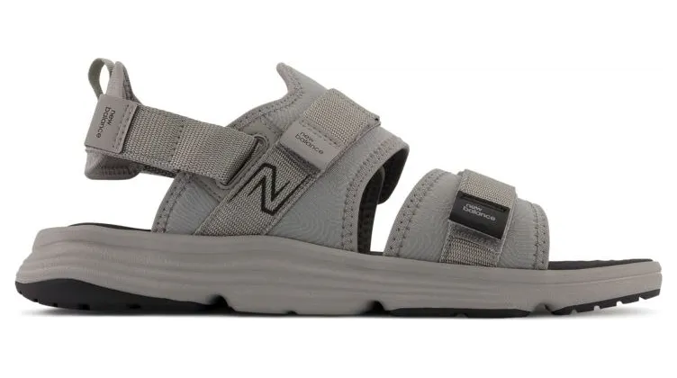 New Balance 750 Sandalen Grau/Schwarz (SDL750G2)