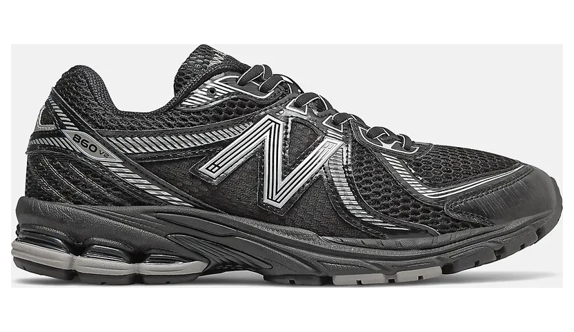 New Balance 860v2 Black Silver (ML860XC)