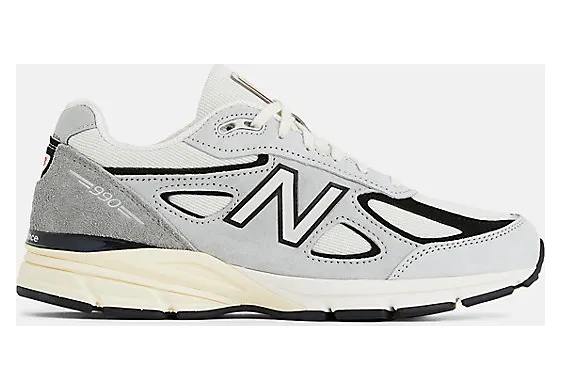 New Balance 990v4 “Made in USA – Grey / Black” (U990TG4)
