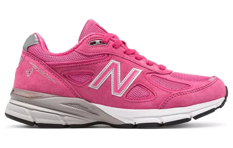 New Balance 990v4 Pink Ribbon Komen Pink (W)