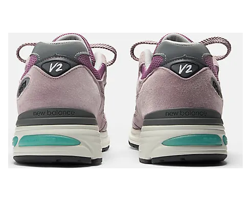 New Balance 991v2 “Smoked Pearl”: Grau mit blauer Kante (6)