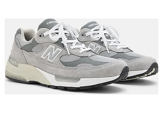 New Balance 992 “Made in USA – Grey Silver Metallic” (U992GY)