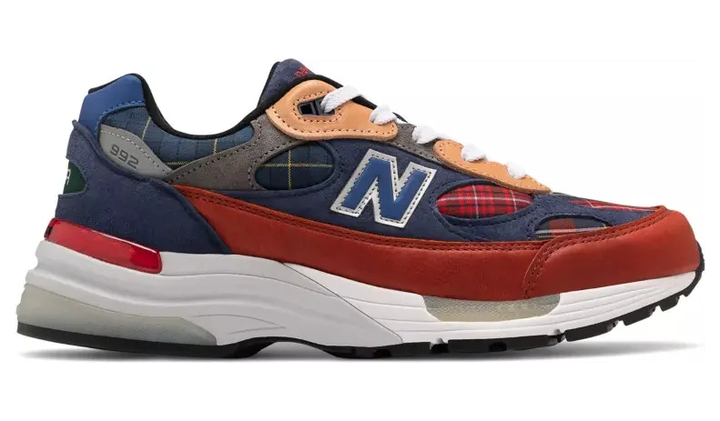 New Balance 992 Concepts Plaid (M992AD)