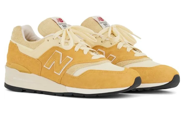 New Balance 997 “Made in USA – Dried Apricot / Calcium” (U997AC)