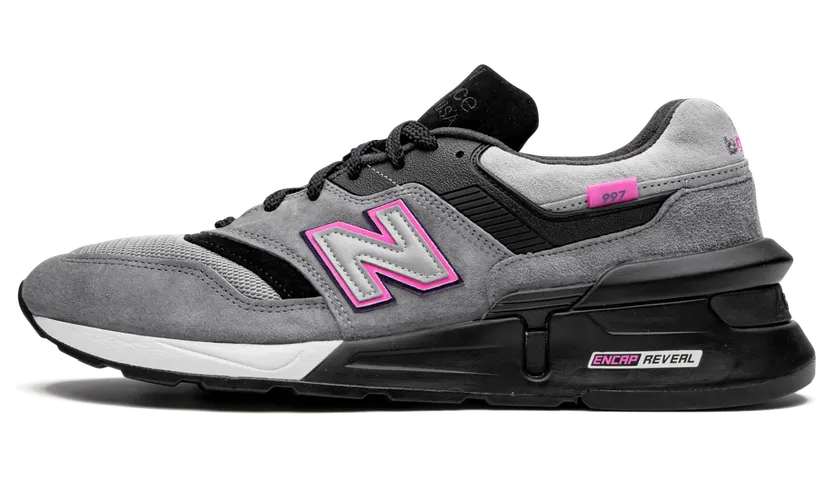 New Balance 997S Fusion Kith x United Arrows and Sons Grey Pink (M997SKH)