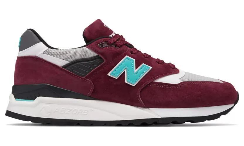 New Balance 998 Burgundy Chalk (M998AWC)