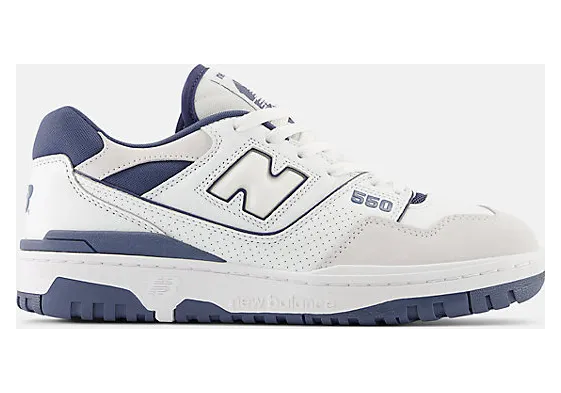 New Balance BB550 STG White / Vintage Indigo (BB550STG)