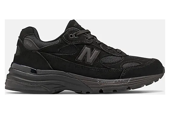 New Balance Herren Made in USA 992 – Schwarz, Schwarz (M992EA)