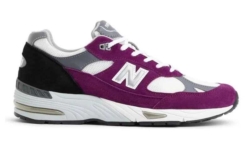 New Balance M991 PUK (Made in UK) Grape Juice / Alloy (M991PUK)