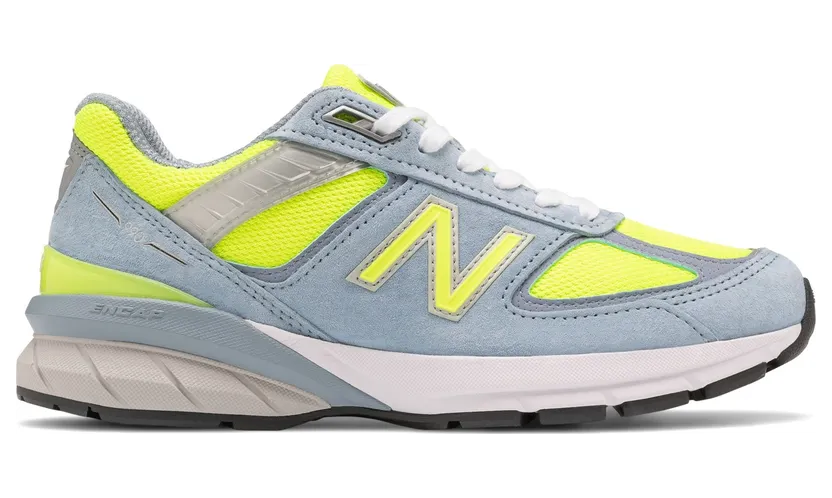 New Balance Made in US 990v5 – Grey/Hi Lite, Grey/Hi Lite (W990GH5)