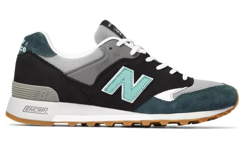 New Balance Made Schwarz/Grau/Grün (M577LIB)