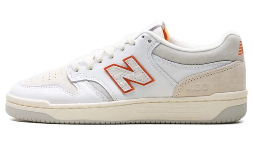 New Balance Numeric 480 “Kith Madison Square Garden White Orange” (NM480NYK)