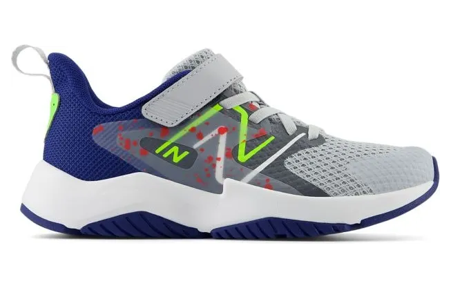 New Balance Rave Run v2 Bungee Lace Granite Inkwell Pixel Green (YTRAVKG2)