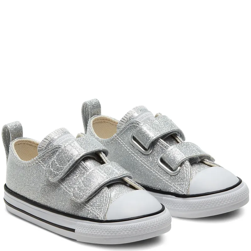 Converse Toddlers’ Coated Glitter Easy-On Chuck Taylor All Star Low Top (768470C)