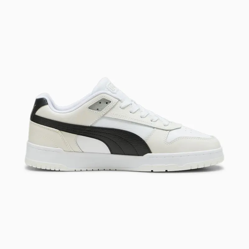 Puma RBD Game Low White Black Vapor Gray (386373-27)
