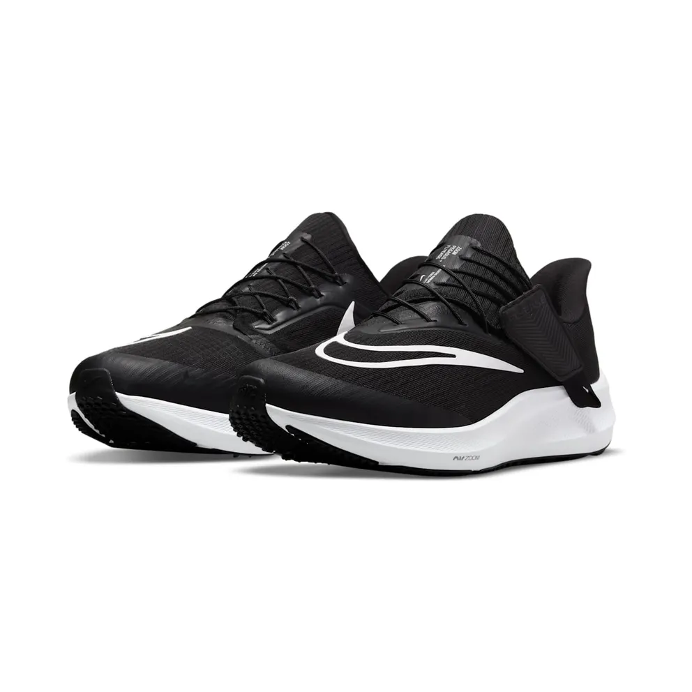Nike Air Zoom Pegasus FlyEase Easy On/Off Road Running (Extra Wide) Black (DJ7382-001)