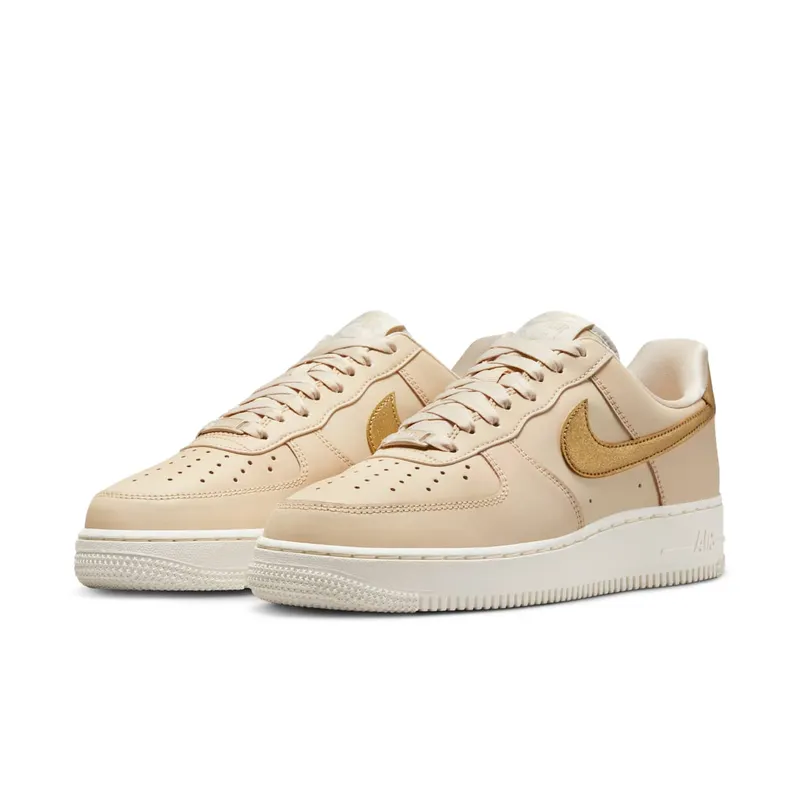 Nike Air Force 1 Low ’07 Sanddrift Metallic Gold (DQ7569-102)