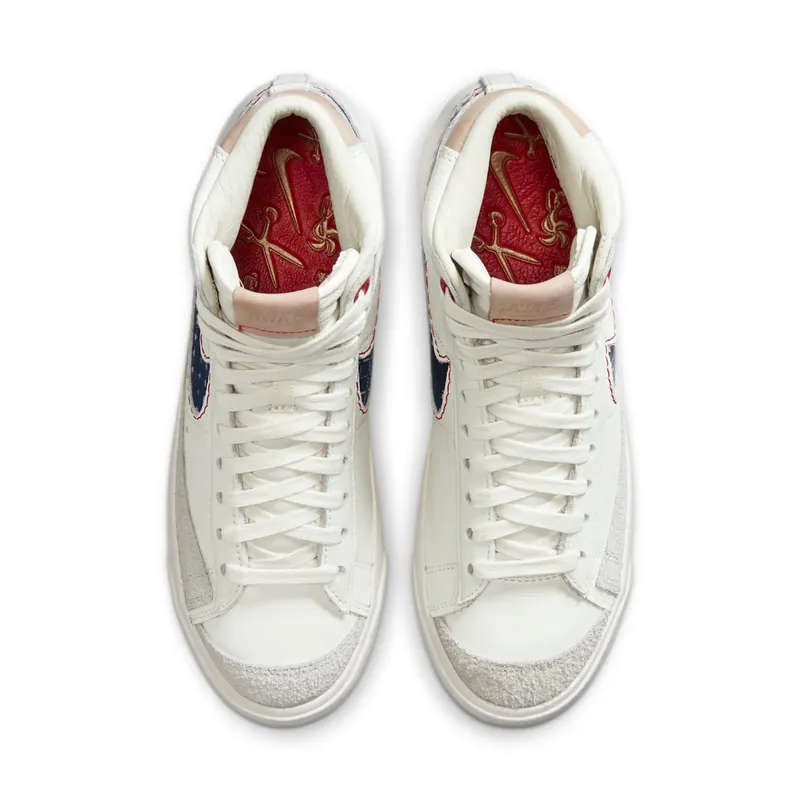 Nike Blazer Mid 77 Denham Sail/Midnight Navy-Summit White (CU8054-100)
