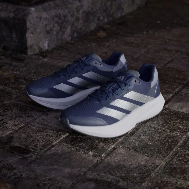 Adidas Duramo Speed 2 Running Shoes Dark Blue / Silver Metallic / Halo Silver (JS4415)