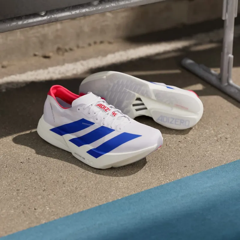 Adidas Adizero Adios Pro 4 Cloud White / Royal Blue / Pure Ruby (JP6624)