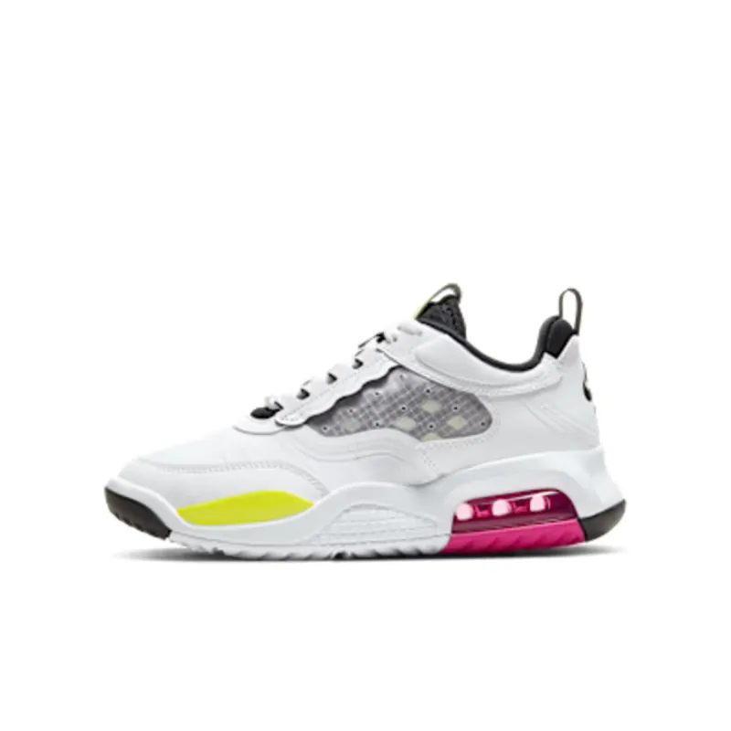 Air Jordan Max 200 (GS) “White / Active Fuchsia / Cyber / Black” (CD5161-102)