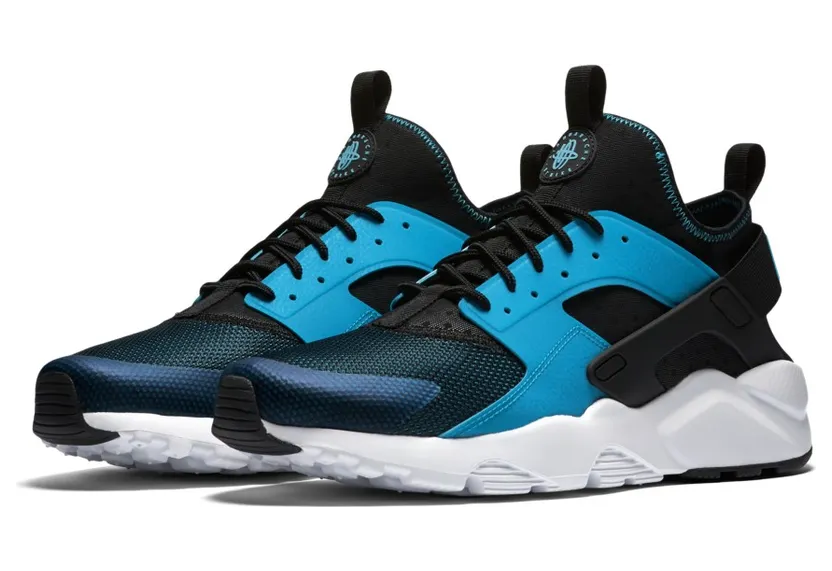 Nike Air Huarache Run Ultra Blue Lagoon White Black (819685-401)