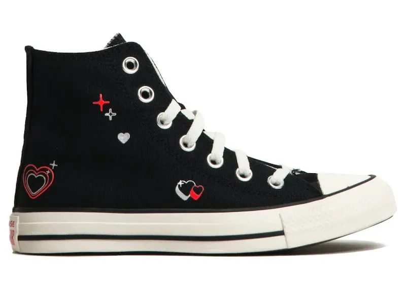 Converse Chuck Taylor All Star Hi Y2K Heart Black (A09116C)