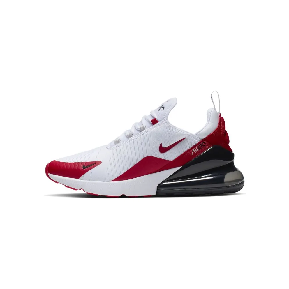 Nike Air Max 270 White Anthracite University Red White/Anthracite-Cool Grey-University Red (CJ0550-100)