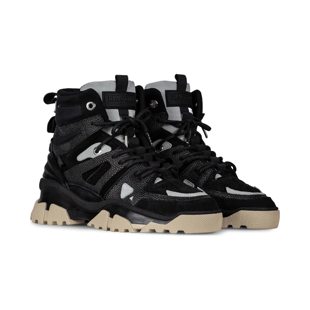 Mason Garments Genova Hi – Luna Schwarz (FW22-14F)