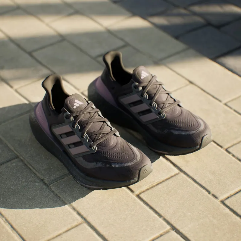 adidas Ultra Boost Light Aurora Black Preloved Fig Grey (IF1487)