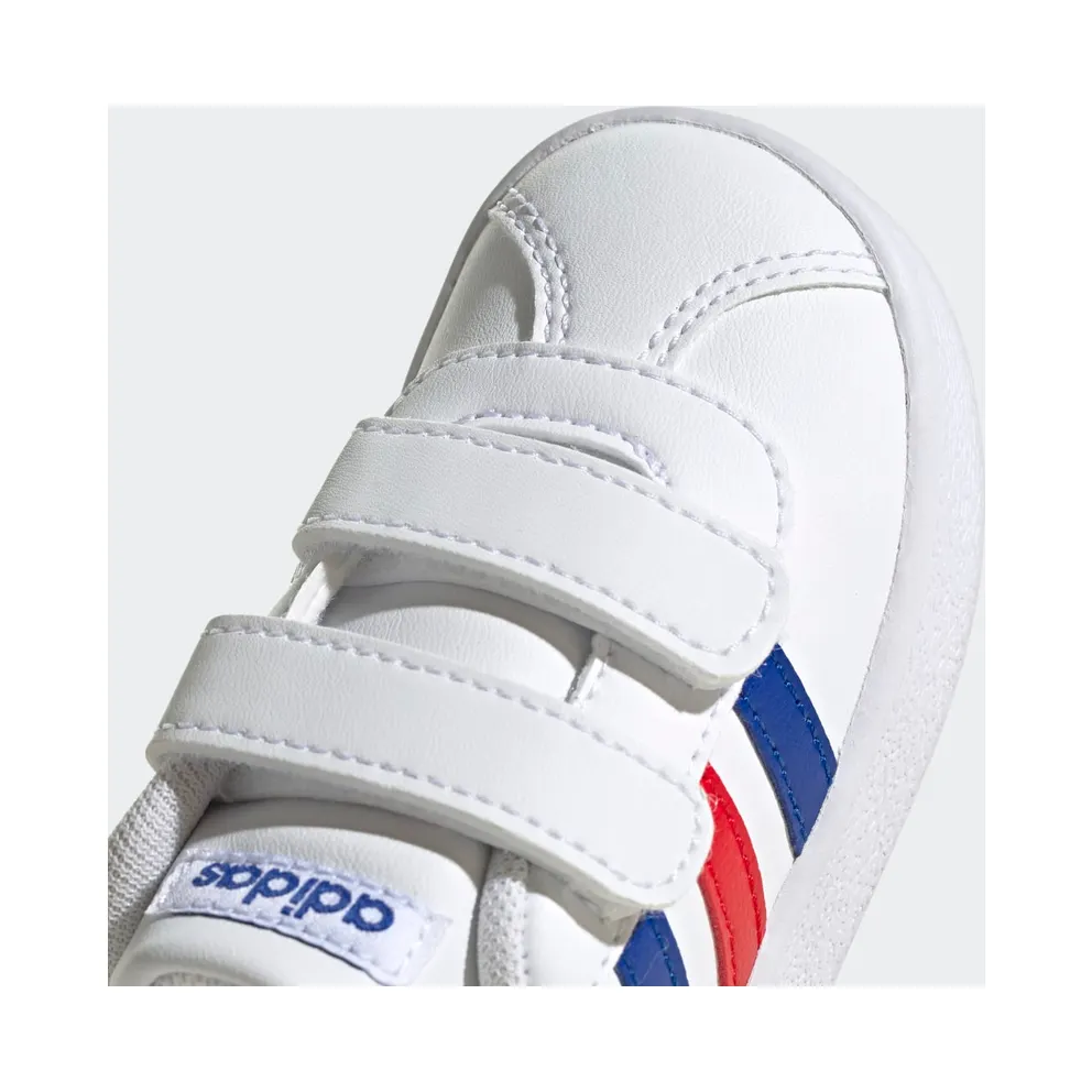 adidas VL Court 2.0 Cloud White / Royal Blue / Vivid Red (FY9275)