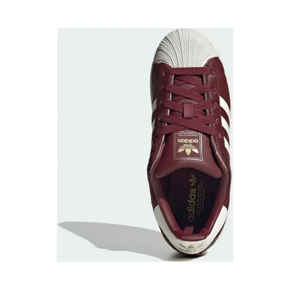 adidas Superstar II “Shadow Red / Off White / Gold Metallic” (KJ7696)