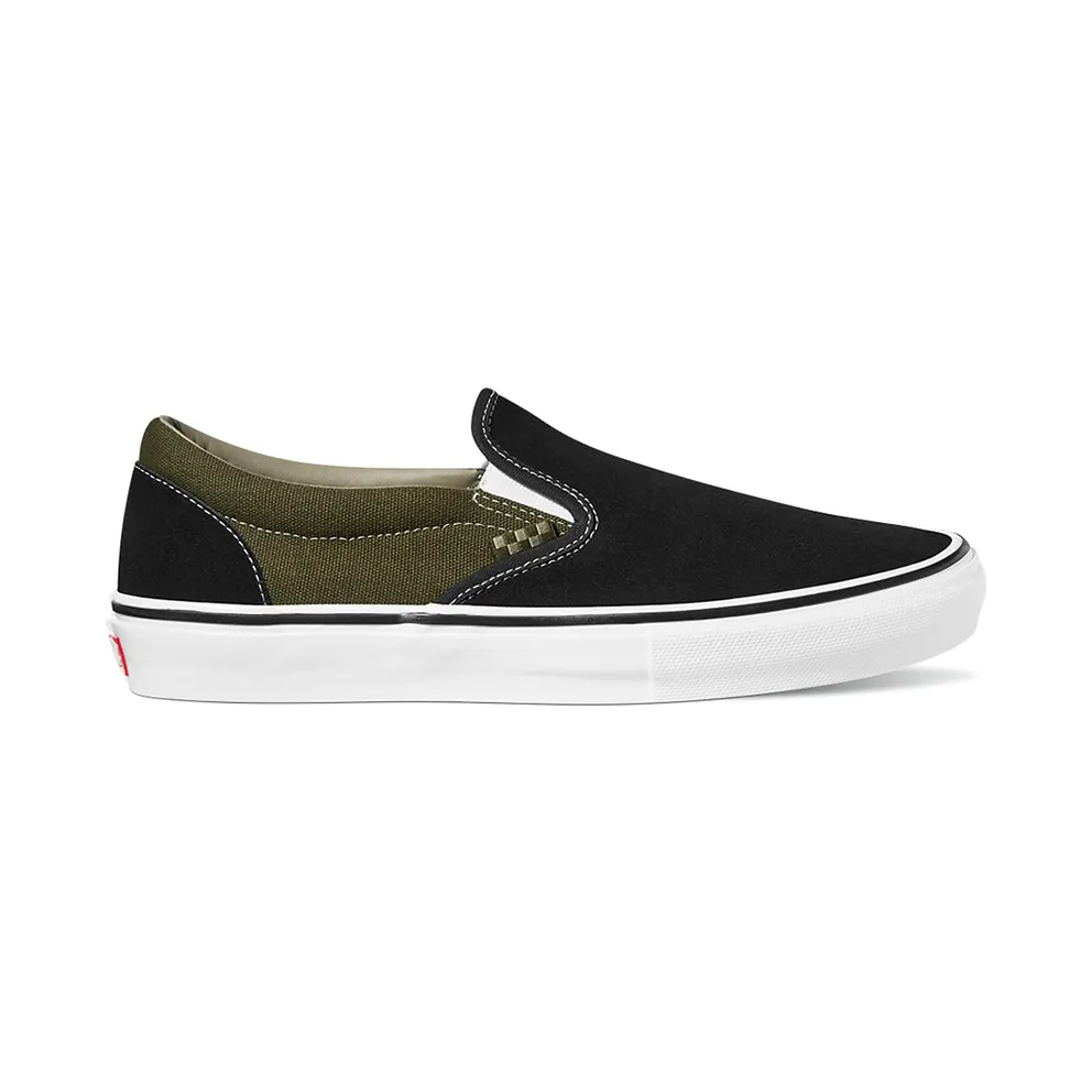 Vans Skate Slip-On “Black / Olive” (VN0A5FCAB1V)
