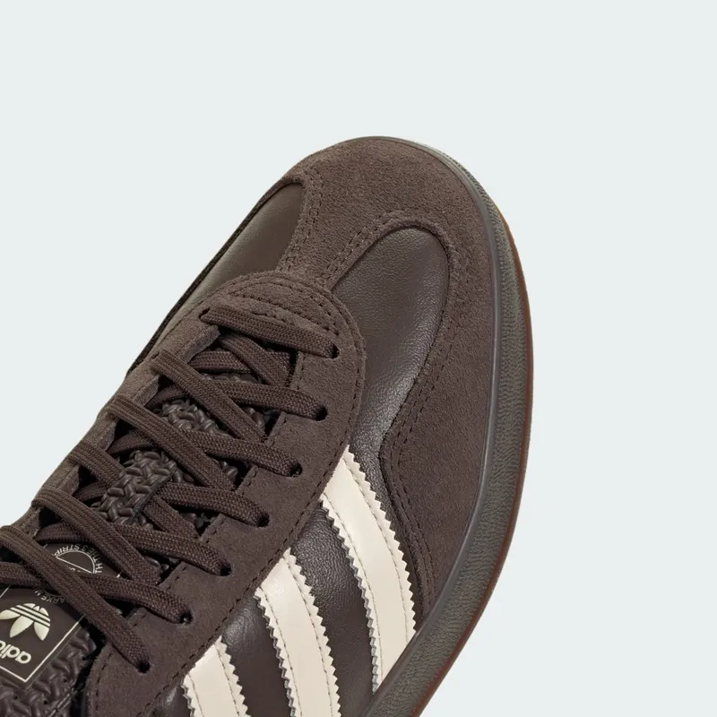 adidas Gazelle Indoor Dark Brown Wonder White (JQ1747)