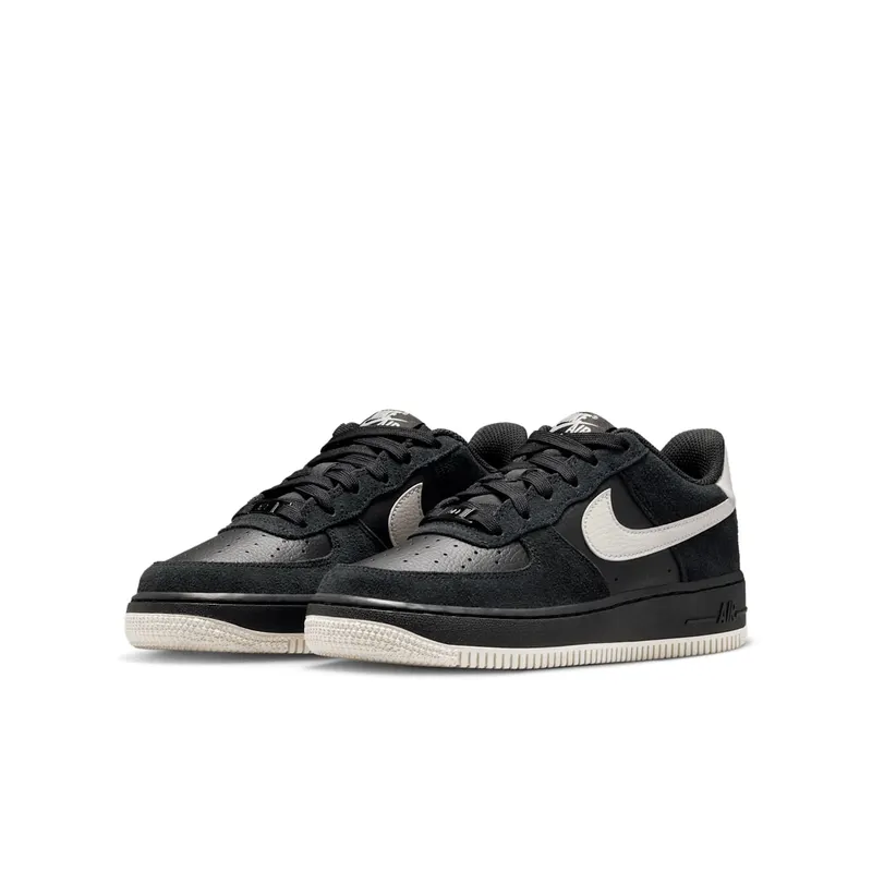 Nike Air Force 1 Low LV8 2 GS “Black Light Bone” (HV4760-001)