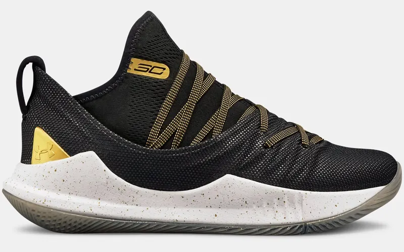 Under Armour Curry 5 Championship Pack Black (GS) Black/Metallic Gold-White (3020741-001)