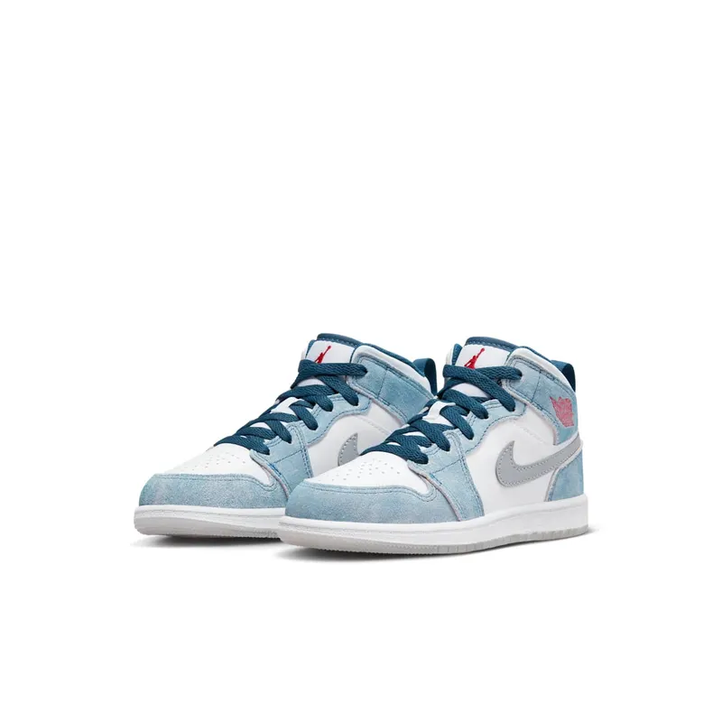 Jordan 1 Mid SE Younger Kids’ Blue (DR6237-401)