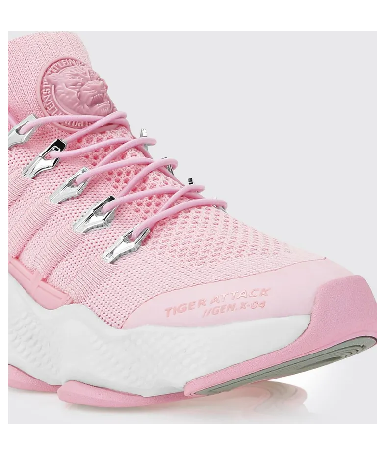 Plein Sport Mesh and Rubber Sneakers Fuchsia (SAESUSC0518STE003N03) (3)