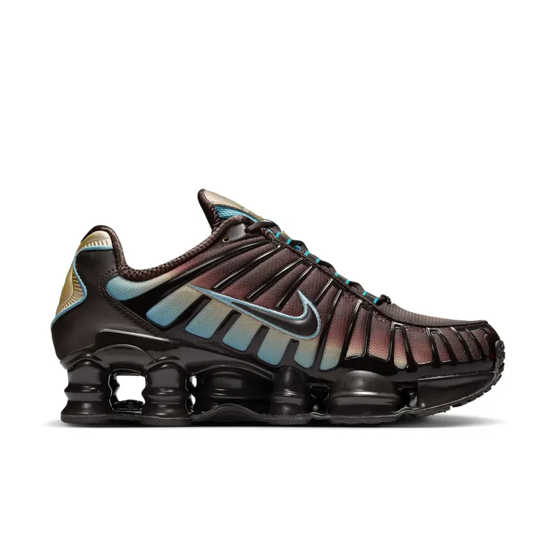 Nike Shox TL Velvet Brown Denim Turquoise (IB4340-200)